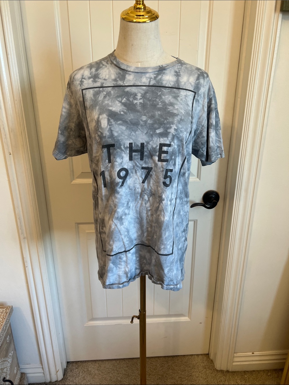 Gray Tie-Dye Short Sleeve Tee
